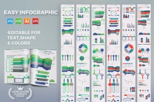Banner image of Premium Easy Infographics  Free Download