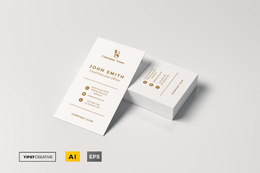 Premium Business Card Template   Free Download