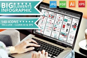 Banner image of Premium Big Infographic Elements Design  Free Download
