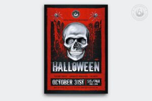Banner image of Premium Halloween Flyer Template V23  Free Download