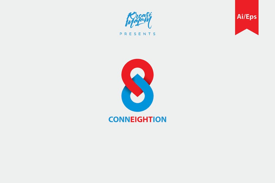 Premium Conneightion Logo Template  Free Download