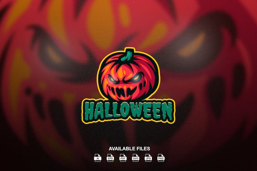 Premium Pumpkin Logo  Free Download