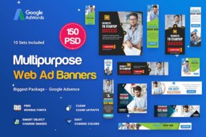 Banner image of Premium Multipurpose Business Banners AD  Free Download