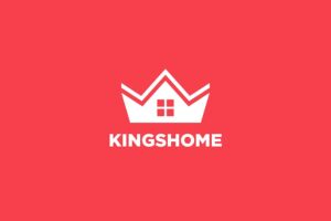 Banner image of Premium Crown House Real Estate Logo  Free Download