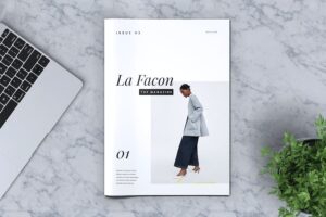 Banner image of Premium  La Facon Fashion Magazine   Free Download