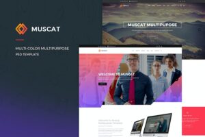 Banner image of Premium Muscat Multi-Color Multipurpose PSD Template  Free Download