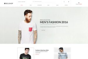 Banner image of Premium SellShop Ecommerce PSD Template  Free Download