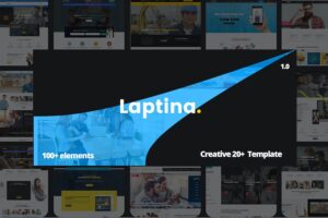Banner image of Premium Laptina Multi-Purpose High Performance Template  Free Download