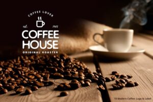 Banner image of Premium 15 Modern Coffee Logo Label  Free Download