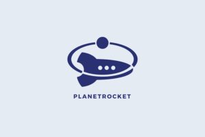 Banner image of Premium Planet Rocket Logo Template  Free Download