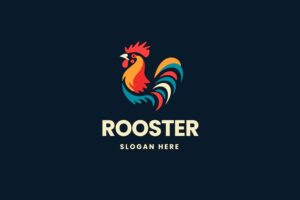 Banner image of Premium Rooster Logo  Free Download