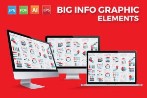 Banner image of Premium Infographics Elements Design  Free Download