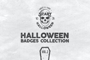 Banner image of Premium Halloween Badges Set Vol. 2  Free Download