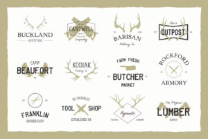 Premium Vintage Logo Bundle Free Download