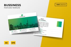 Banner image of Premium Business Postcard  Free Download