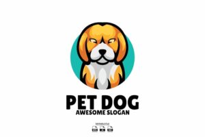 Banner image of Premium Dog Mascot Logo Design  Free Download