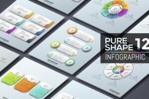 Banner image of Premium Pure Shape Infographic Part 12  Free Download