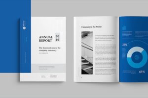 Banner image of Premium Annual Report Template  Free Download