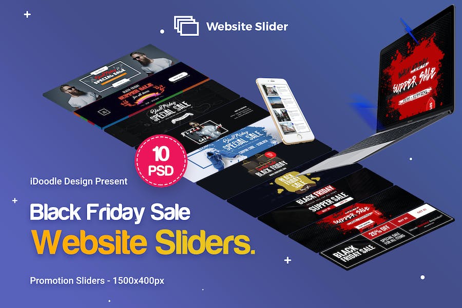 Premium Black Friday Website Slider  Free Download
