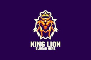 Banner image of Premium King Lion Template  Free Download