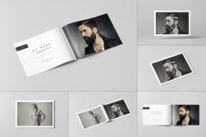 Banner image of Premium A5 Horiozontal Brochure Mock Up  Free Download