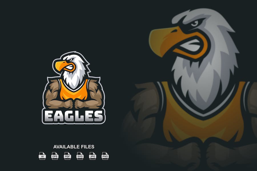 Premium Eagle Logo  Free Download