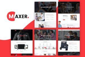 Banner image of Premium Maxer Creative Multipurpose Business Template  Free Download