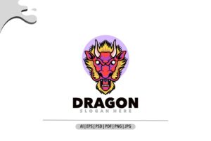 Banner image of Premium Dragon Logo  Free Download