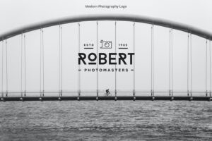 Banner image of Premium Modern Photography Logo  Free Download