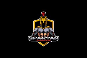 Banner image of Premium Spartan E-Sport and Sport Logo  Free Download