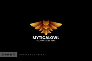 Banner image of Premium Owl Gradient Colorful Logo  Free Download