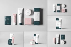 Banner image of Premium Cosmetic Mock-up 6  Free Download