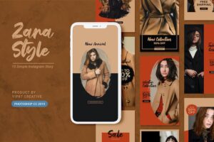 Banner image of Premium Fashion Store Instagram Stories  Free Download