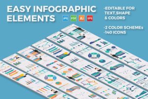 Banner image of Premium Infographic Element Design  Free Download