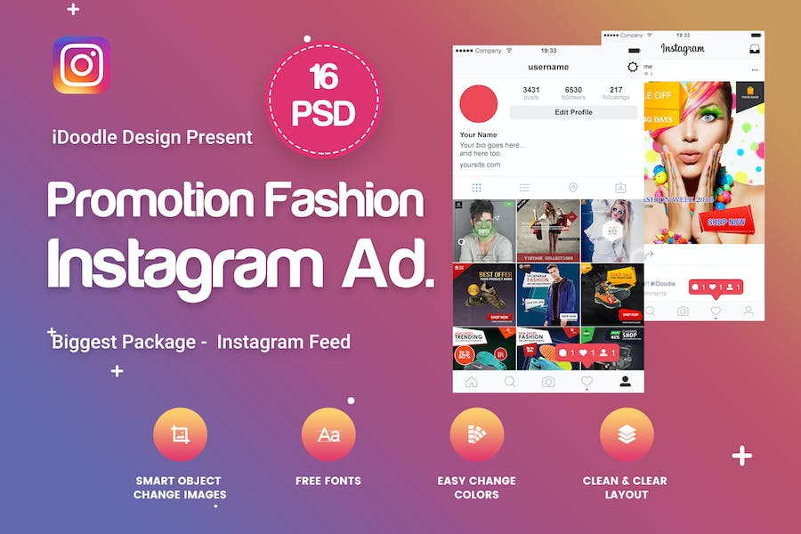 Premium Instagram Fashion Products Ad  Free Download