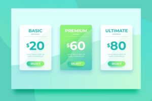 Banner image of Premium Pricing Table 03  Free Download
