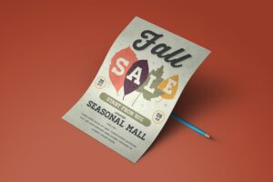 Banner image of Premium Fall Sale Flyer  Free Download