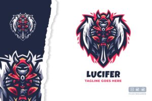 Banner image of Premium Lucifer Logo Template  Free Download