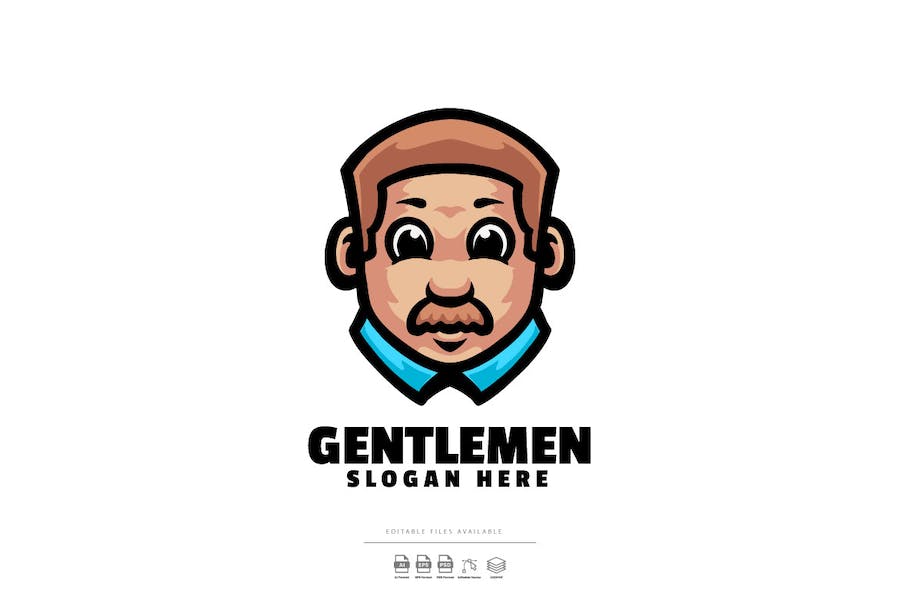 Premium Gentlemen Logo Designs  Free Download