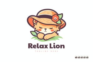 Banner image of Premium Relax Lion  Free Download