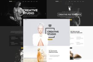 Banner image of Premium Volter Creative PSD Template  Free Download