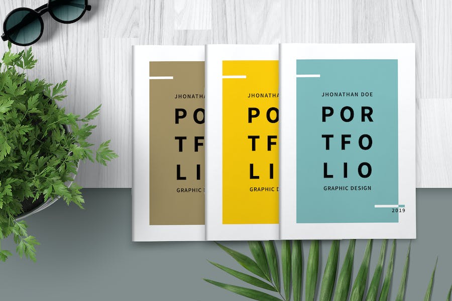 Premium Graphic Design Portfolio Template  Free Download
