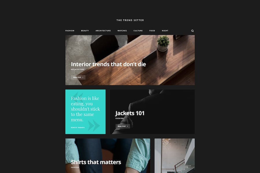 Premium Trend Setter Lifestyle Blog Sketch Template  Free Download