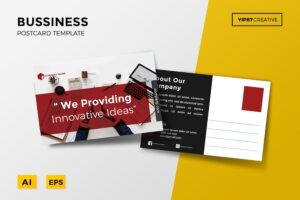 Banner image of Premium Business Postcard  Free Download