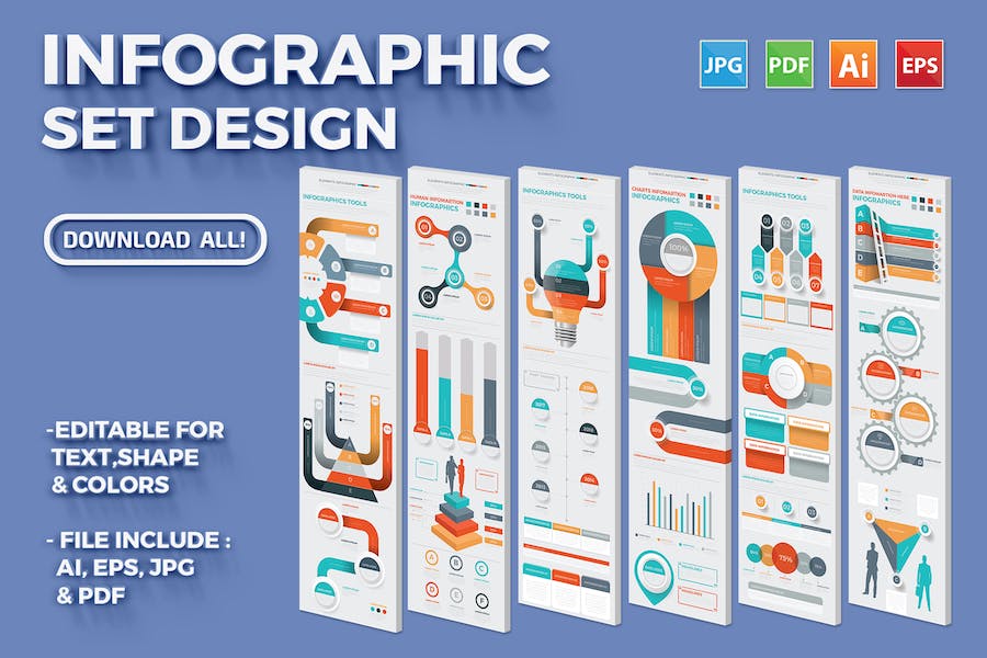 Premium Infographic Set  Free Download