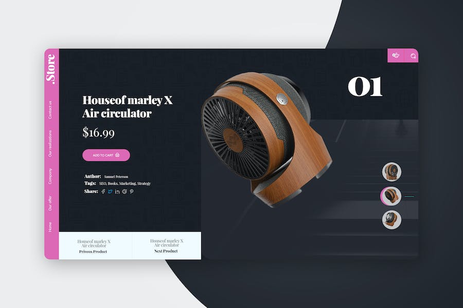 Premium Modern Product Page Exploration  Free Download