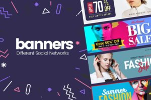 Banner image of Premium Social Media Banner for Promotional PSD Templates  Free Download