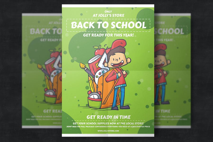 Premium Back To School Flyer Template  Free Download