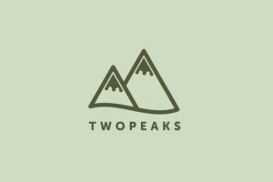 Banner image of Premium Two Peaks Logo Template  Free Download