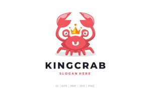 Banner image of Premium Crab Mascot  Free Download